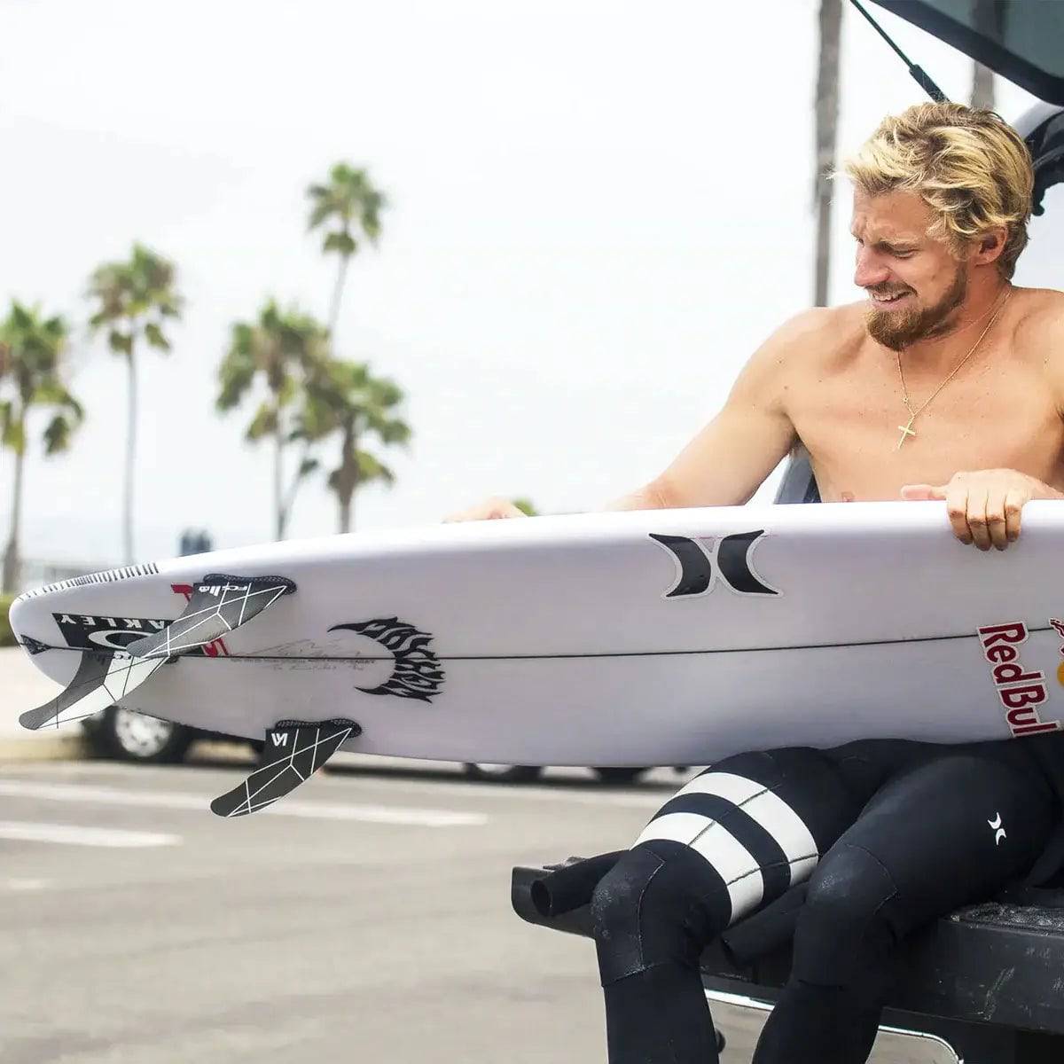 FCS II KOLOHE ANDINO 3-Fin PC Medium Accelerator Template Black Acid - SHOP SURF ACC. - [Surfboards Surf Shop and Clothing Boutique Honolulu]