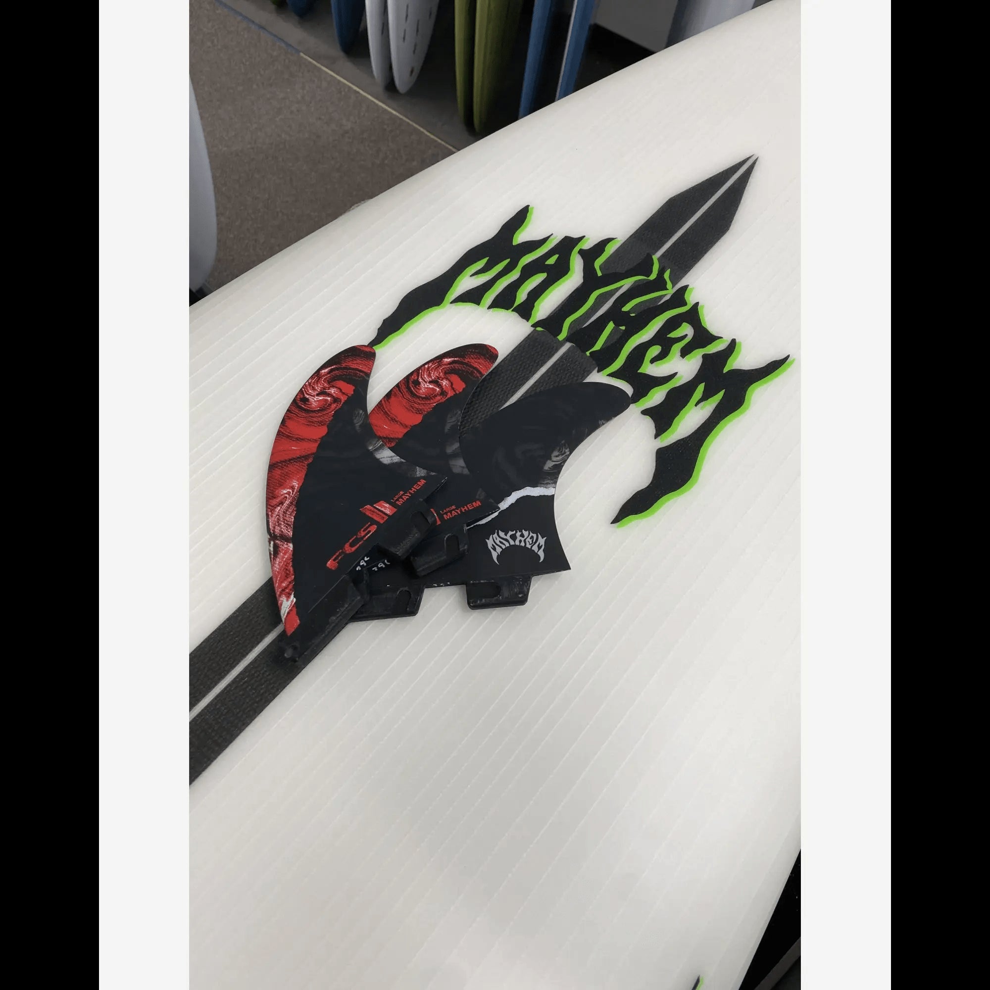 FCS II MATT BIOLOS 3-Fin PC Carbon Large Reactor Template - SHOP SURF ACC. - [Surfboards Surf Shop and Clothing Boutique Honolulu]