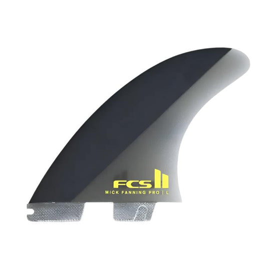 FCS II MICK FANNING 3-Fin PG PRO (Med-Large) Black Acid - SHOP SURF ACC. - [Surfboards Surf Shop and Clothing Boutique Honolulu]