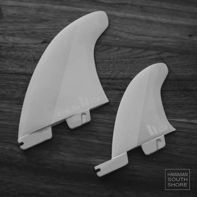 FCS II MICK FANNING Twin+1 Fin Performance Core White - SHOP SURF ACC. - [Surfboards Surf Shop and Clothing Boutique Honolulu]