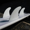 FCS II MICK FANNING Twin+1 Fin Performance Core White - SHOP SURF ACC. - [Surfboards Surf Shop and Clothing Boutique Honolulu]