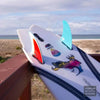 FCS II MR Mark Richards FREE RIDE Twin Fin PG XL Pivot-Reactor Template Red White -  - [Surfboards Surf Shop and Clothing Boutique Honolulu]