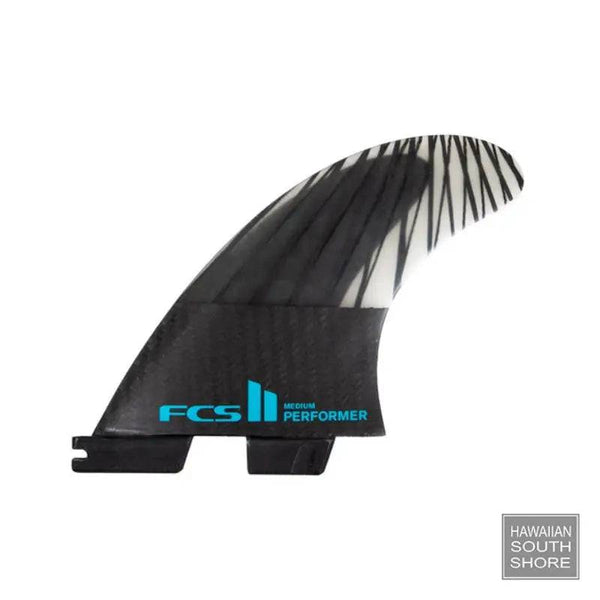 FCS II PERFORMER 3-Fin PC+AirCore Small-Large Performer Template Teal Black - SHOP SURF ACC. - [Surfboards Surf Shop and Clothing Boutique Honolulu]