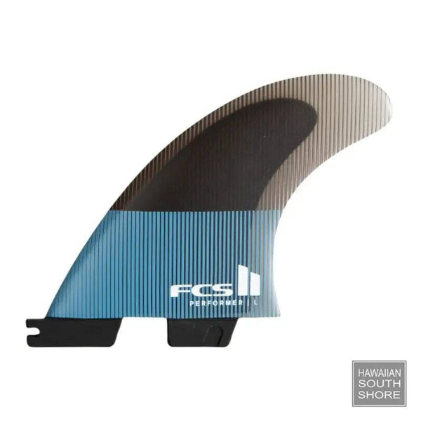 FCS II PERFORMER 3 Fin PC (Small-Medium) Tranquil Blue - SHOP SURF ACC. - [Surfboards Surf Shop and Clothing Boutique Honolulu]