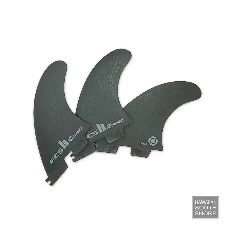 FCS II PERFORMER 3-Fin Performance Glass (Med-Large) Performer Template Black - SHOP SURF ACC. - [Surfboards Surf Shop and Clothing Boutique Honolulu]