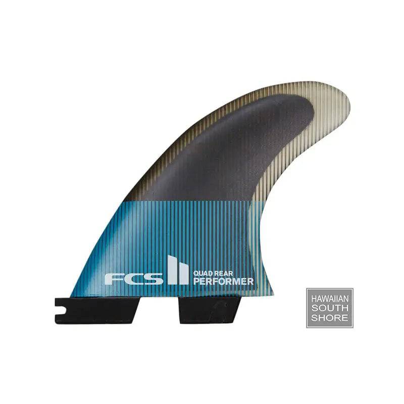 FCS II PERFORMER Fin Quad Rear PC Small-Large Performer Template Blue - SHOP SURF ACC. - [Surfboards Surf Shop and Clothing Boutique Honolulu]