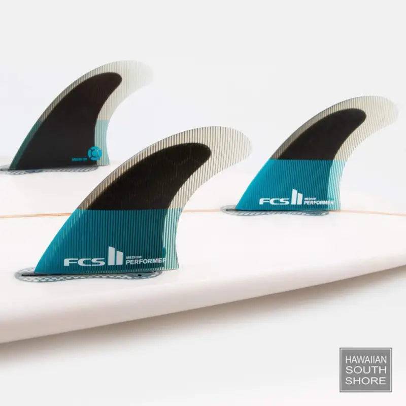 FCS II PERFORMER Quad Fins PC (Small-Large) Performer Template - SHOP SURF ACC. - [Surfboards Surf Shop and Clothing Boutique Honolulu]