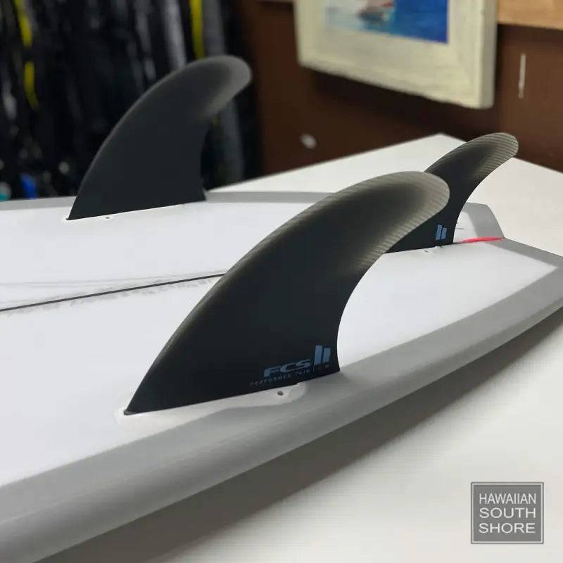 FCS II PERFORMER TWIN + 1 FIN SET S-M BLACK - SHOP SURF ACC. - [Surfboards Surf Shop and Clothing Boutique Honolulu]