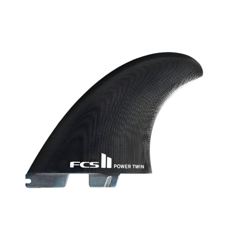 FCS II POWER Twin+1 Performance Glass Power-Drive Template Black Color - SHOP SURF ACC. - [Surfboards Surf Shop and Clothing Boutique Honolulu]