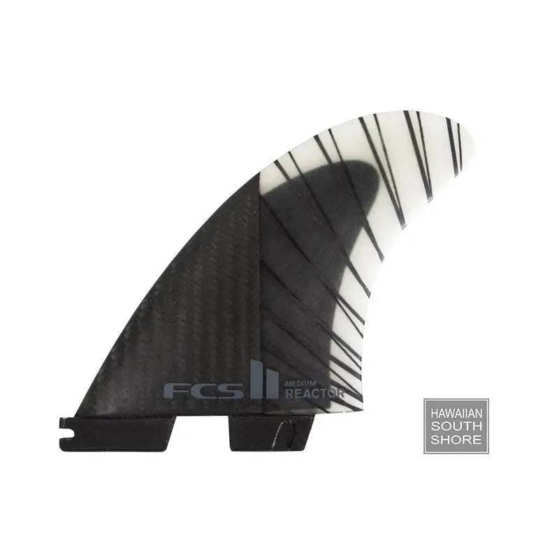 FCS II REACTOR 3-Fin PC Carbon Large Reactor Template Black Charcoal - SHOP SURF ACC. - [Surfboards Surf Shop and Clothing Boutique Honolulu]