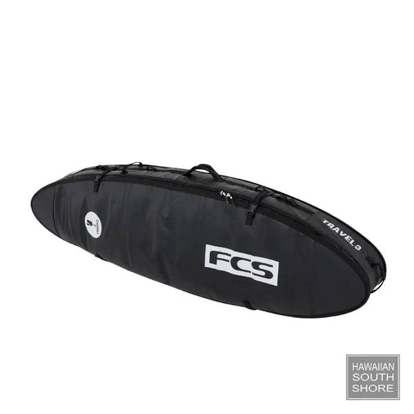 FCS Travel 3 All Purpose Surfboard Cover 6&#39;7 Black Grey - SHOP SURF ACC. - [Surfboards Surf Shop and Clothing Boutique Honolulu]