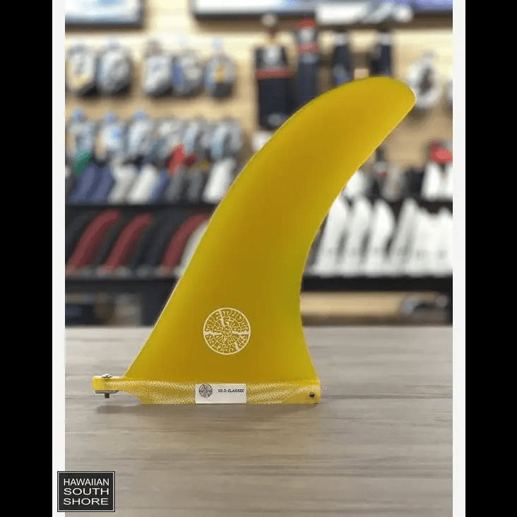 Fins Unlimited Joel Tudor CLASSIC Longboard Fin Yellow - SHOP SURF ACC. - [Surfboards Surf Shop and Clothing Boutique Honolulu]