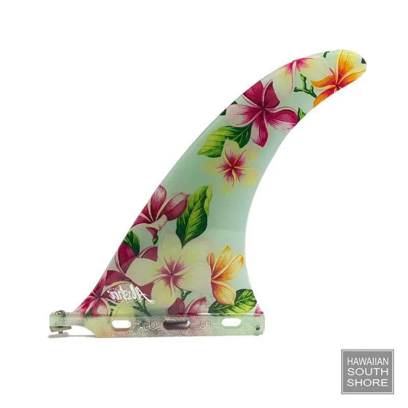 Fins Unlimited Kanoa Dahlin ALOHA Longboard Fin 9.5"/Flower - SHOP SURF ACC. - [Surfboards Surf Shop and Clothing Boutique Honolulu]