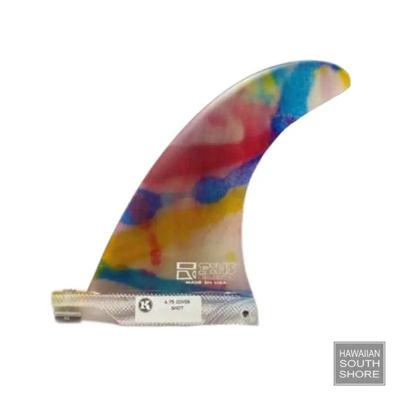 Fins Unlimited Kanoa Dahlin COVERSHOT 2+1 Fin 6.75"/Marble Color - SHOP SURF ACC. - [Surfboards Surf Shop and Clothing Boutique Honolulu]