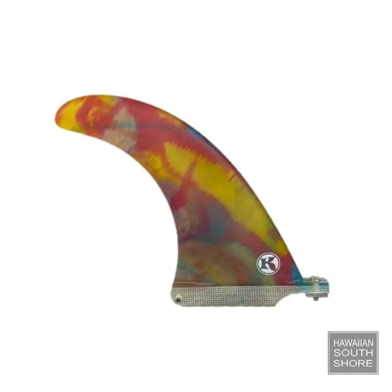 Fins Unlimited Kanoa Dahlin JR BOY 2+1 Fin 7.0"/Marble Red Color - SHOP SURF ACC. - [Surfboards Surf Shop and Clothing Boutique Honolulu]