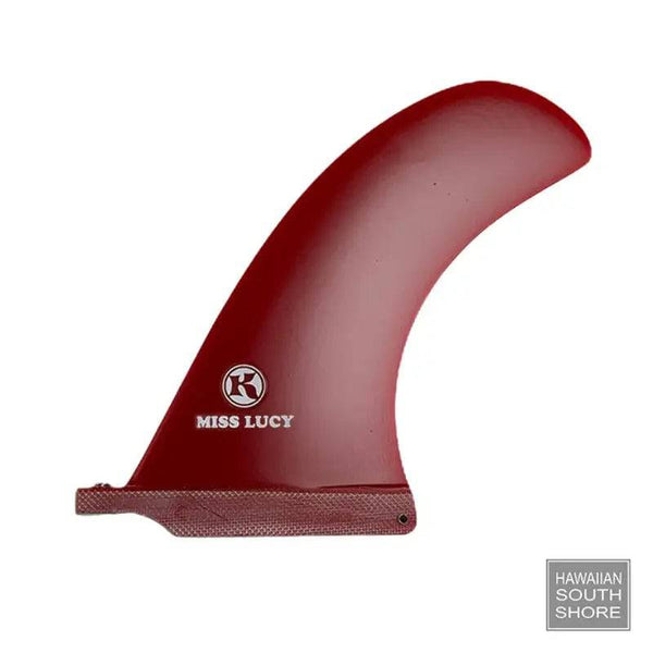 Fins Unlimited Kanoa Dahlin MISS LUCY Single Fin 8.0&quot;/Red Color - SHOP SURF ACC. - [Surfboards Surf Shop and Clothing Boutique Honolulu]