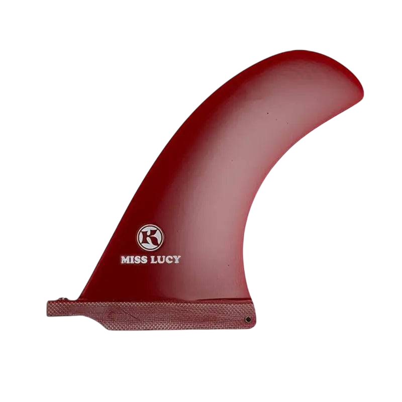 Fins Unlimited Kanoa Dahlin MISS LUCY Single Fin 8.0"/Red Color - SHOP SURF ACC. - [Surfboards Surf Shop and Clothing Boutique Honolulu]