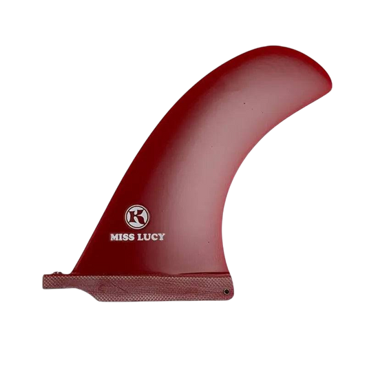 Fins Unlimited Kanoa Dahlin MISS LUCY Single Fin 8.0"/Red Color - SHOP SURF ACC. - [Surfboards Surf Shop and Clothing Boutique Honolulu]