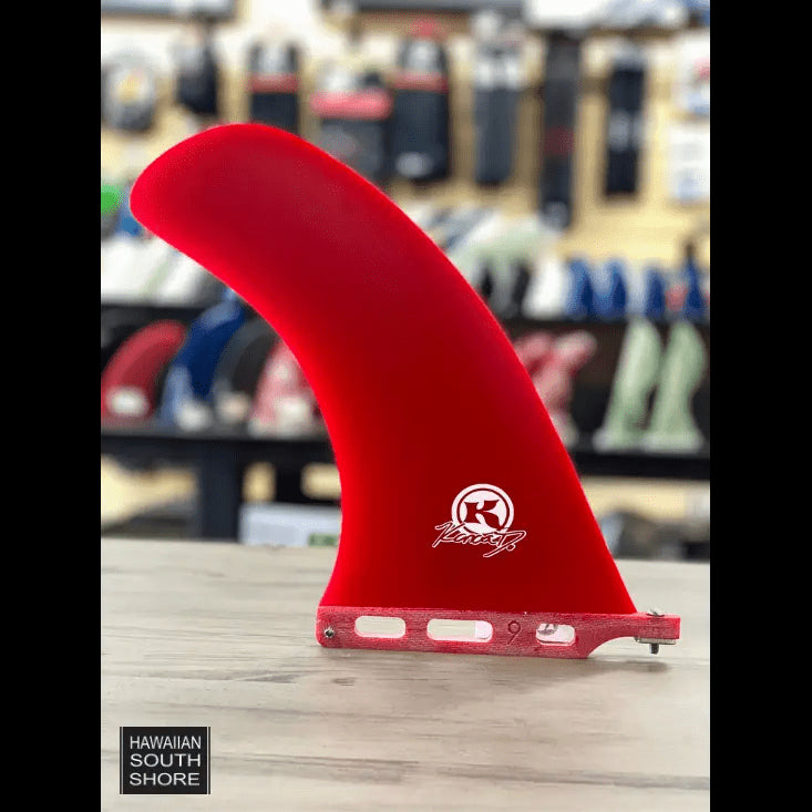 Fins Unlimited Kanoa Dahlin MISS LUCY Single Fin 8.0"/Red Color - SHOP SURF ACC. - [Surfboards Surf Shop and Clothing Boutique Honolulu]