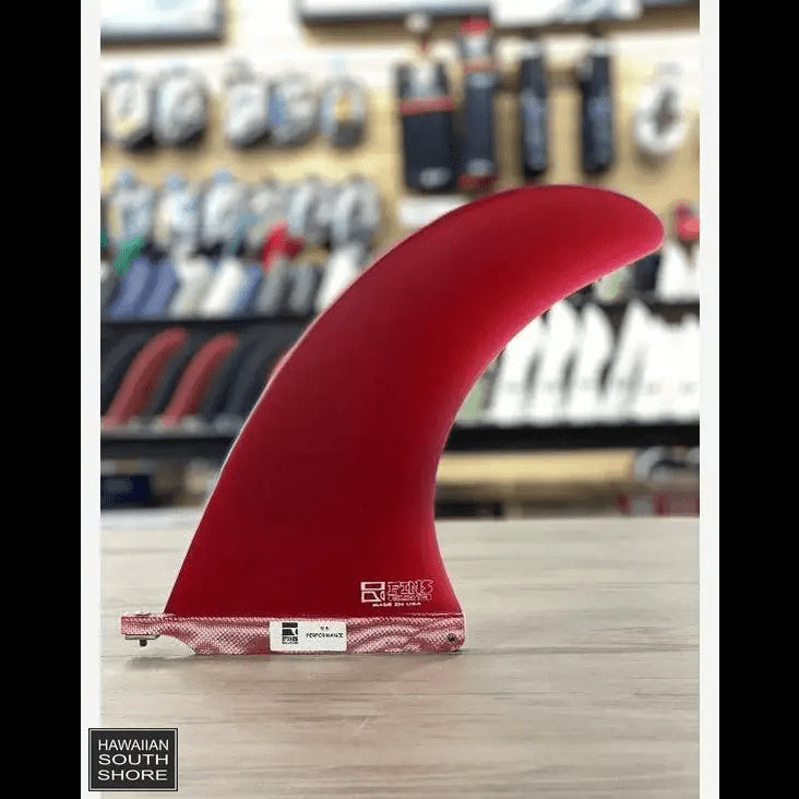 Fins Unlimited PERFORMANCE Longboard Fin Red - SHOP SURF ACC. - [Surfboards Surf Shop and Clothing Boutique Honolulu]