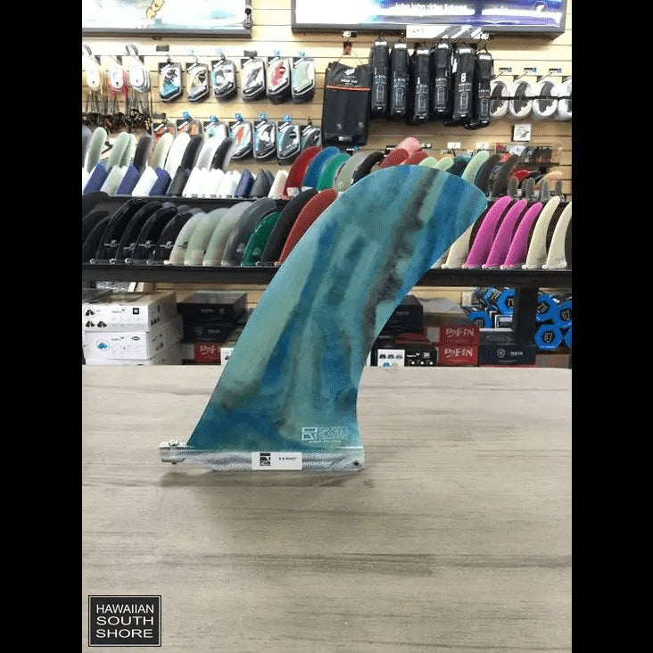 Fins Unlimited Pivot Longboard Fin Blue Black Marble - SHOP SURF ACC. - [Surfboards Surf Shop and Clothing Boutique Honolulu]