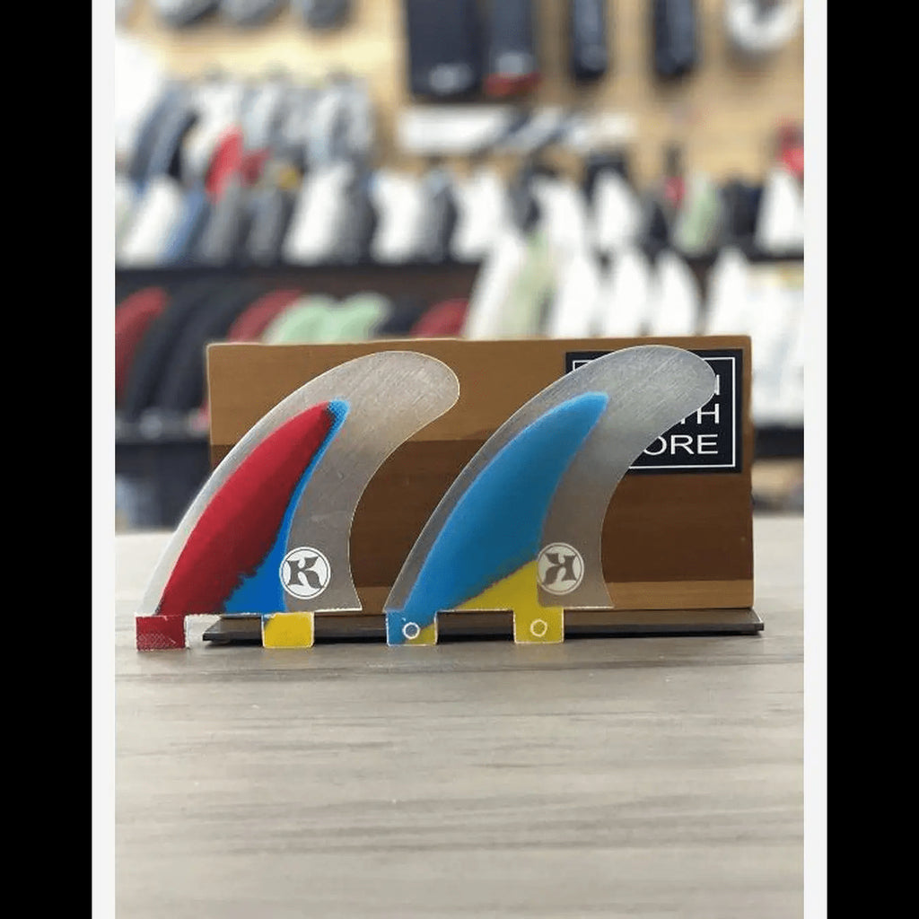 KANOA DAHLIN FCS GX 4.0 (Clear Red Blue) - SHOP SURF ACC. - [Surfboards Surf Shop and Clothing Boutique Honolulu]