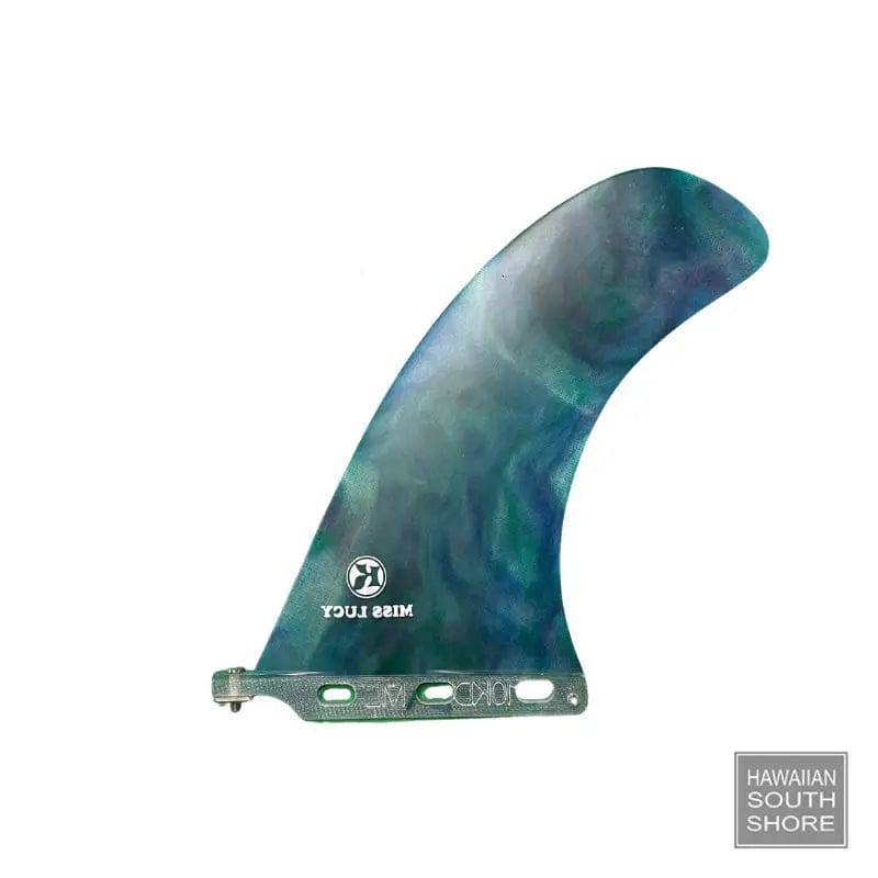 KANOA DAHLIN Miss Lucy 10.0 Flower 1 Marble Blue Green White - SHOP SURF ACC. - [Surfboards Surf Shop and Clothing Boutique Honolulu]