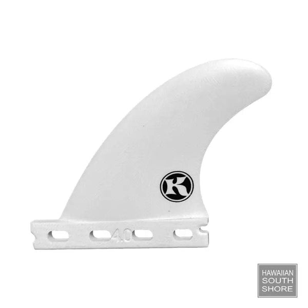 KANOA DAHLIN Side Bite 4.0&quot; FUTURES Solid White - SHOP SURF ACC. - [Surfboards Surf Shop and Clothing Boutique Honolulu]