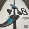 ENDORFINS KELLY SLATER TWIN+2 FCS2 Compatible Black Blue Color - SHOP SURF ACC. - [Surfboards Surf Shop and Clothing Boutique Honolulu]