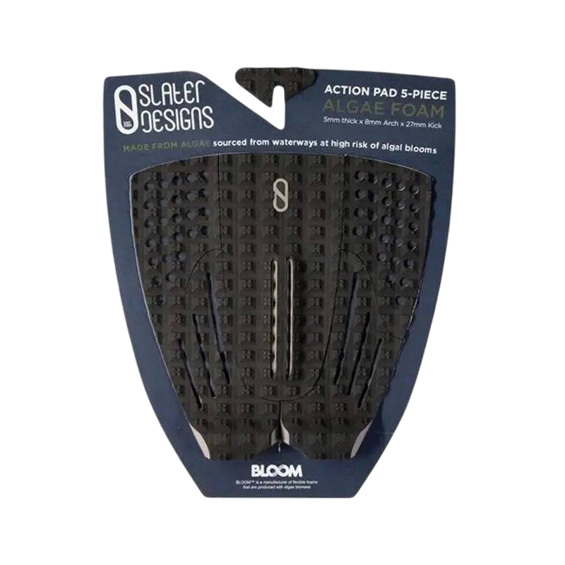 Firewire Deckpad Slater Designs 5 Piece Action Pad Black Blue - SHOP SURF ACC. - [Surfboards Surf Shop and Clothing Boutique Honolulu]