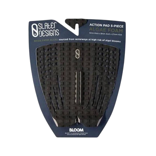 Firewire Deckpad Slater Designs 5 Piece Action Pad Black Blue - SHOP SURF ACC. - [Surfboards Surf Shop and Clothing Boutique Honolulu]