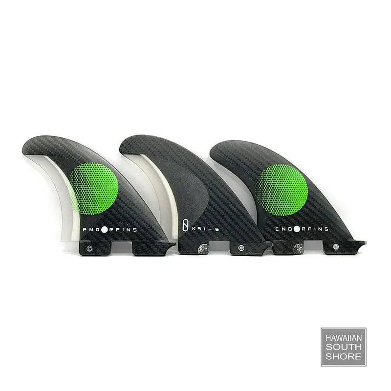 FIREWIRE KELLY SLATER KS1 3-Fin FCS2 Compatible Small Black Green Color - SHOP SURF ACC. - [Surfboards Surf Shop and Clothing Boutique Honolulu]