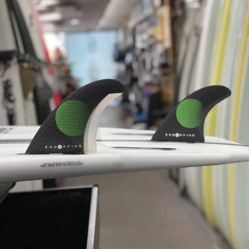 FIREWIRE KELLY SLATER KS1 3-Fin FCS2 Compatible Small Black Green Color - SHOP SURF ACC. - [Surfboards Surf Shop and Clothing Boutique Honolulu]