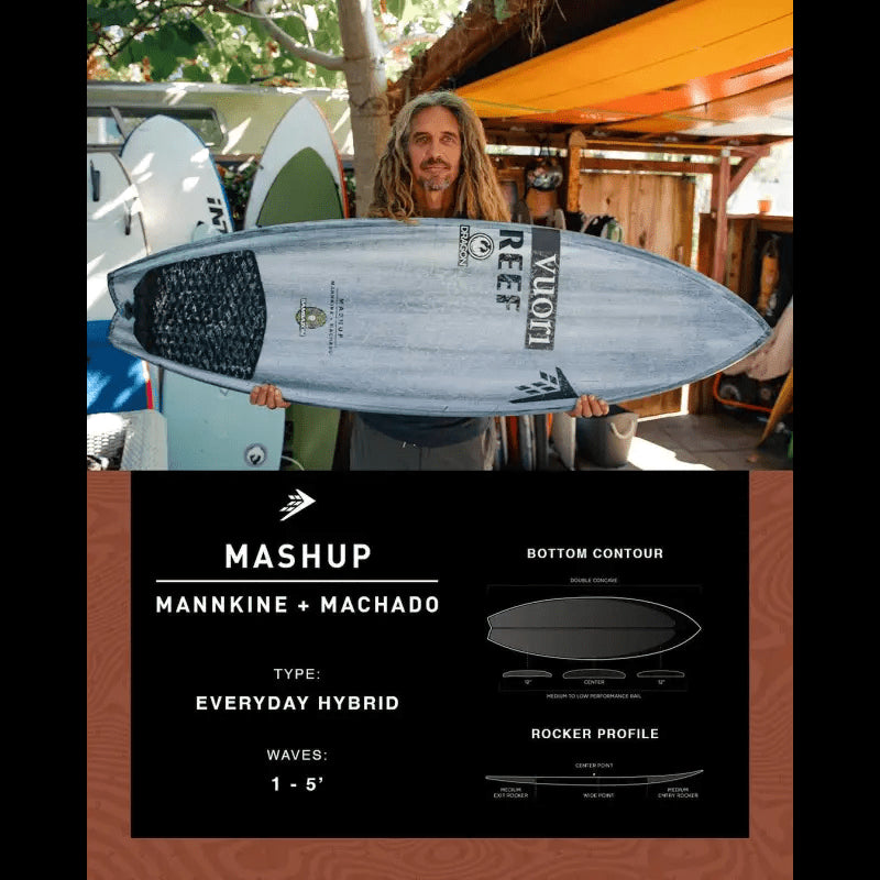 FIREWIRE MASHUP (5'4-6'6) FUTURES Volcanic Tech White - SHOP SURFBOARDS - [Surfboards Surf Shop and Clothing Boutique Honolulu]