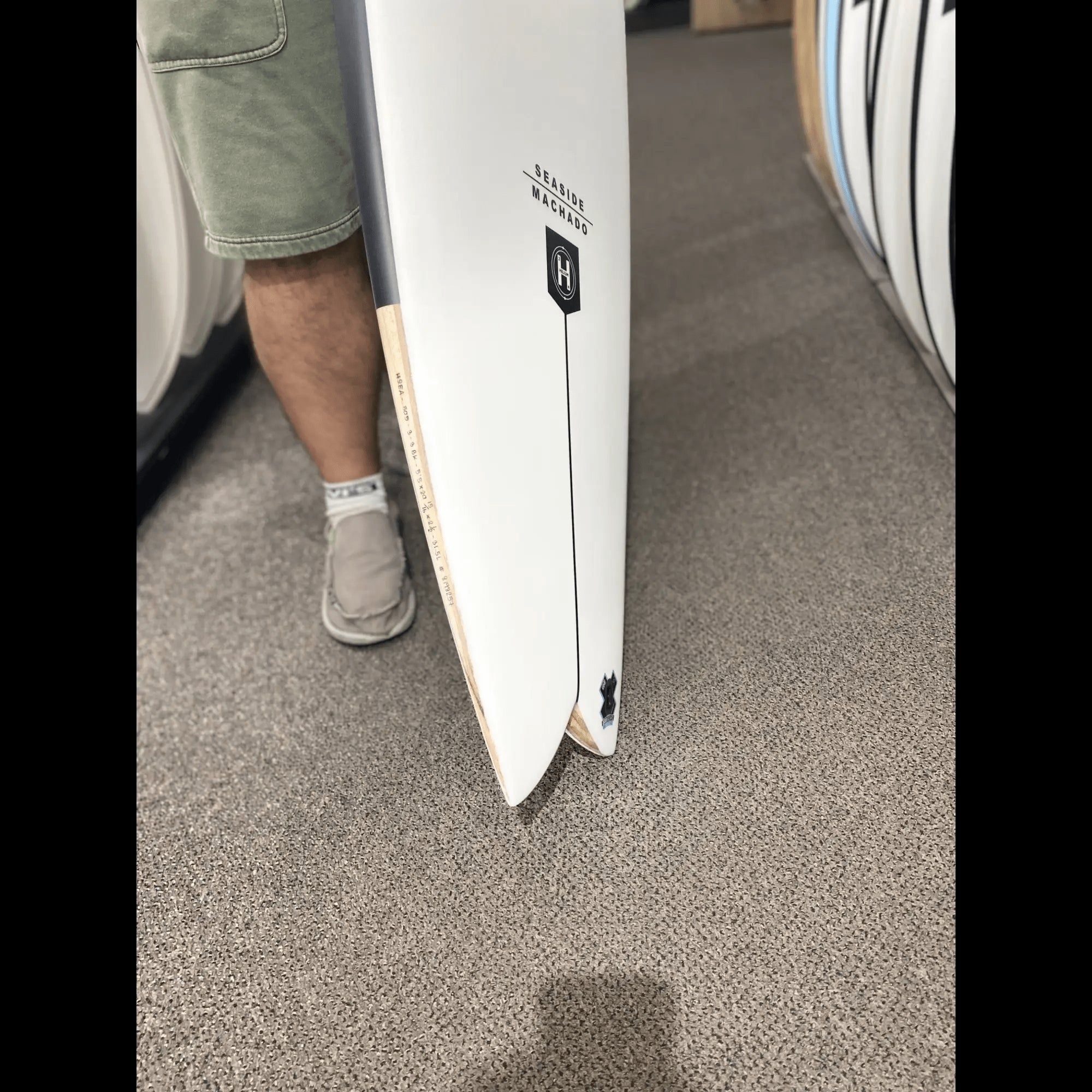 Firewire SEASIDE (5'2-6'1) QUAD FIN Helium 2 Futures Black Rails - SHOP SURFBOARDS - [Surfboards Surf Shop and Clothing Boutique Honolulu]