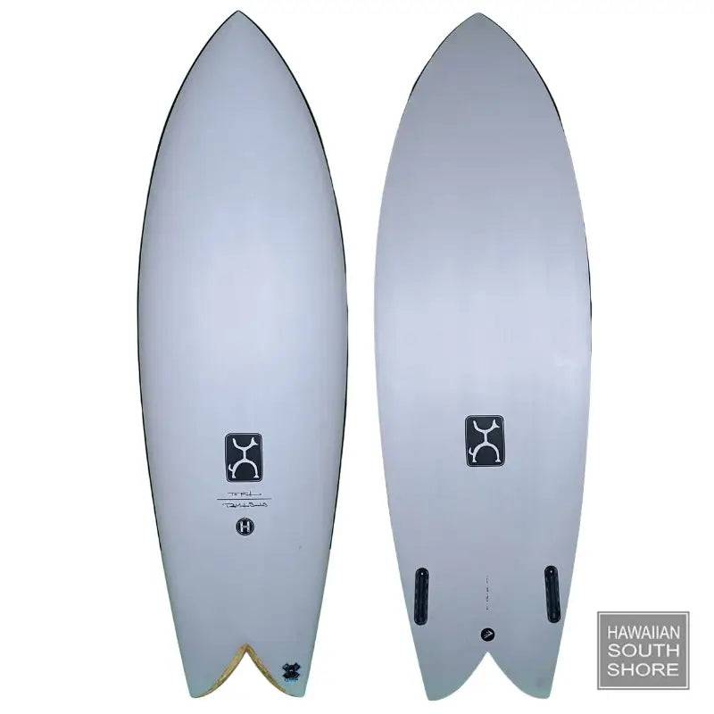 FIREWIRE TOO FISH MACHADO 5&#39;7&quot;/FUTURES Helium 2 Solid Grey Color - SHOP SURFBOARDS - [Surfboards Surf Shop and Clothing Boutique Honolulu]