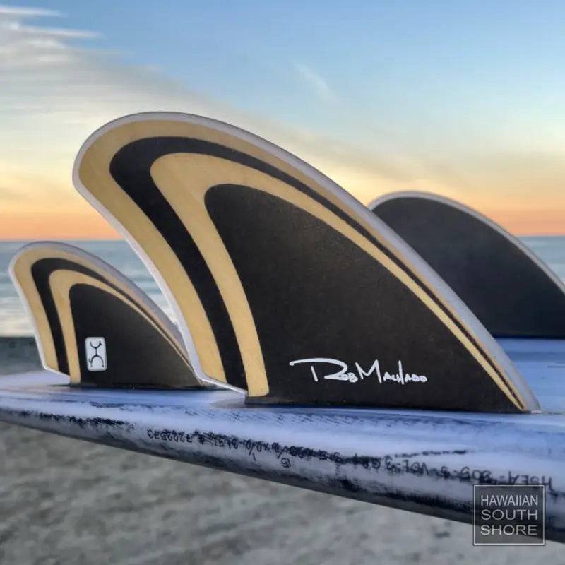 ROB MACHADO SEASIDE 4-Fin FCS2 Compatible Black Bamboo - SHOP SURF ACC. - [Surfboards Surf Shop and Clothing Boutique Honolulu]