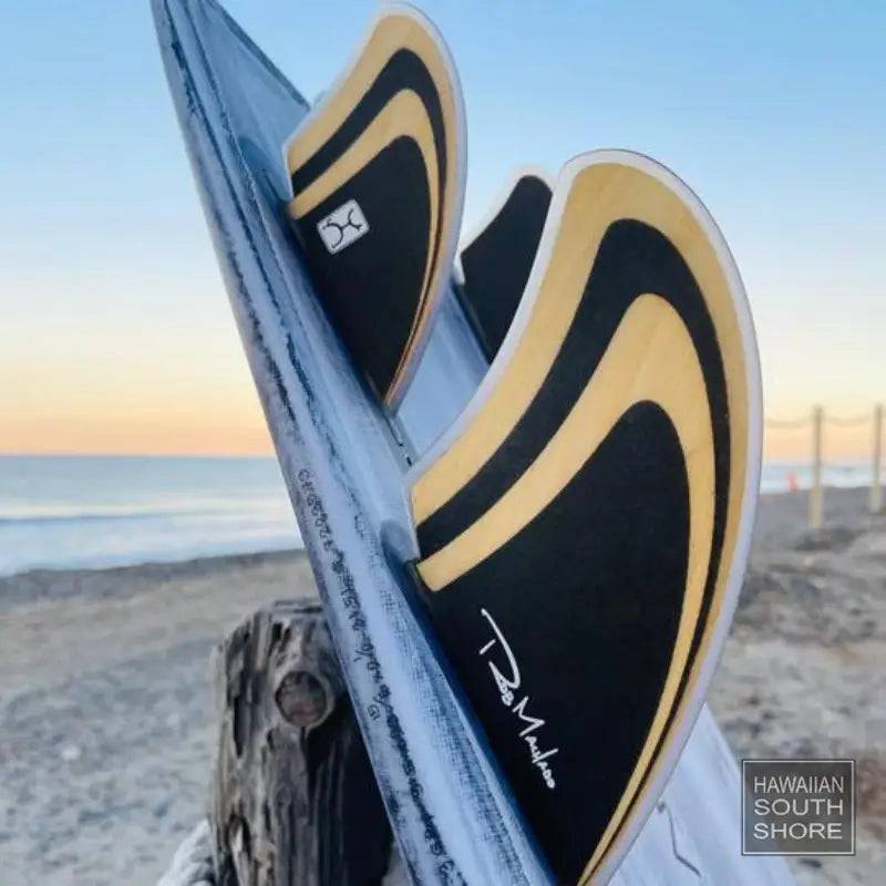 ROB MACHADO SEASIDE 4-Fin FCS2 Compatible Black Bamboo - SHOP SURF ACC. - [Surfboards Surf Shop and Clothing Boutique Honolulu]