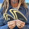 ROB MACHADO SEASIDE 4-Fin FUTURES Compatible Black Bamboo - SHOP SURF ACC. - [Surfboards Surf Shop and Clothing Boutique Honolulu]