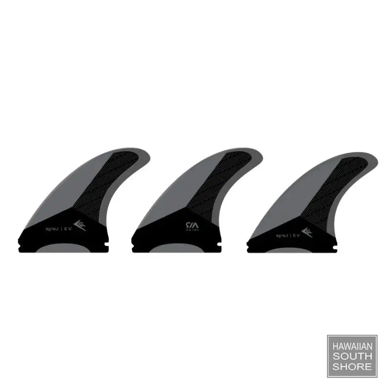 3 Fin Set / Large- Charcoal Surfboard Fins Surf Shop and Clothing Boutique Honolulu