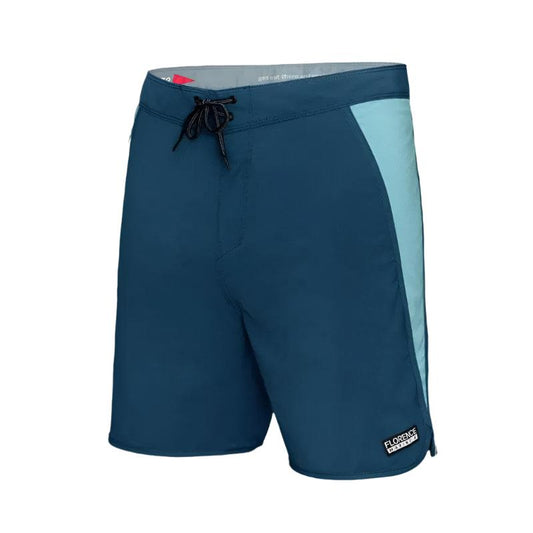 Florence Marine X Boardshorts Block 28"-36"/ Navy - CLOTHING - [Surfboards Surf Shop and Clothing Boutique Honolulu]