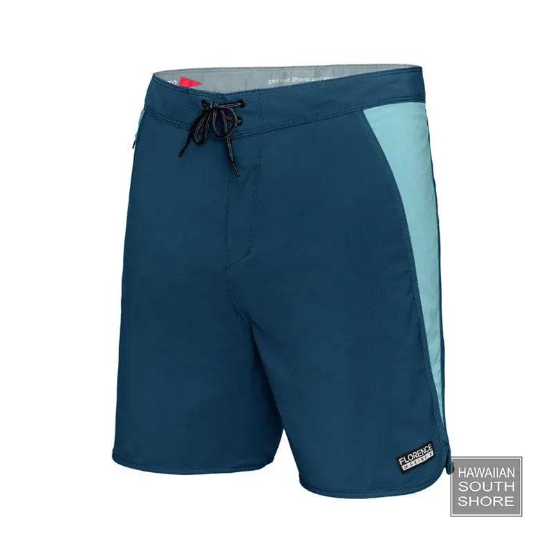 Florence Marine X Boardshorts Block 28&quot;-36&quot;/ Navy - CLOTHING - [Surfboards Surf Shop and Clothing Boutique Honolulu]