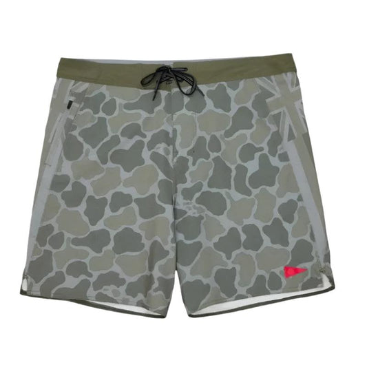 Florence Marine X Boardshorts F1 Pro Hawaii 24"-38"/Camo Burnt Olive - CLOTHING - [Surfboards Surf Shop and Clothing Boutique Honolulu]