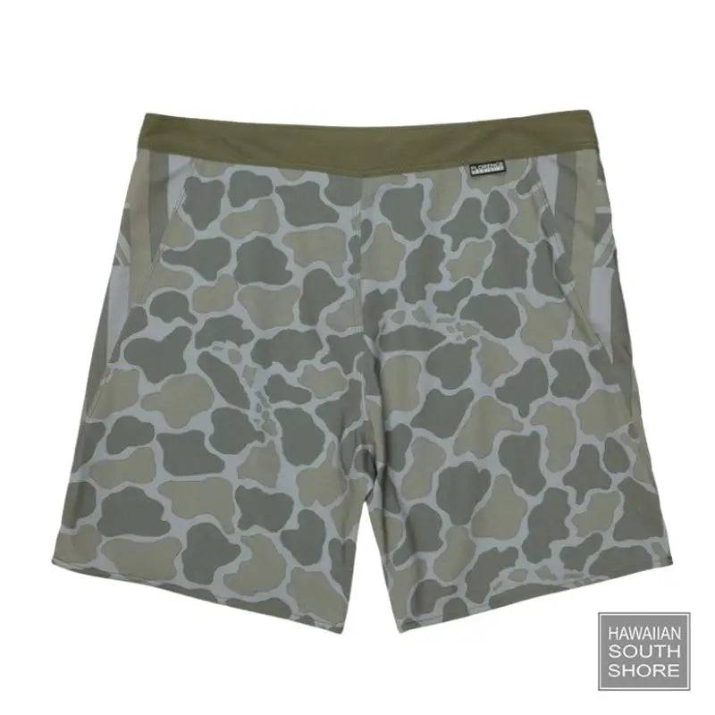 Florence Marine X Boardshorts F1 Pro Hawaii 24&quot;-38&quot;/Camo Burnt Olive - CLOTHING - [Surfboards Surf Shop and Clothing Boutique Honolulu]