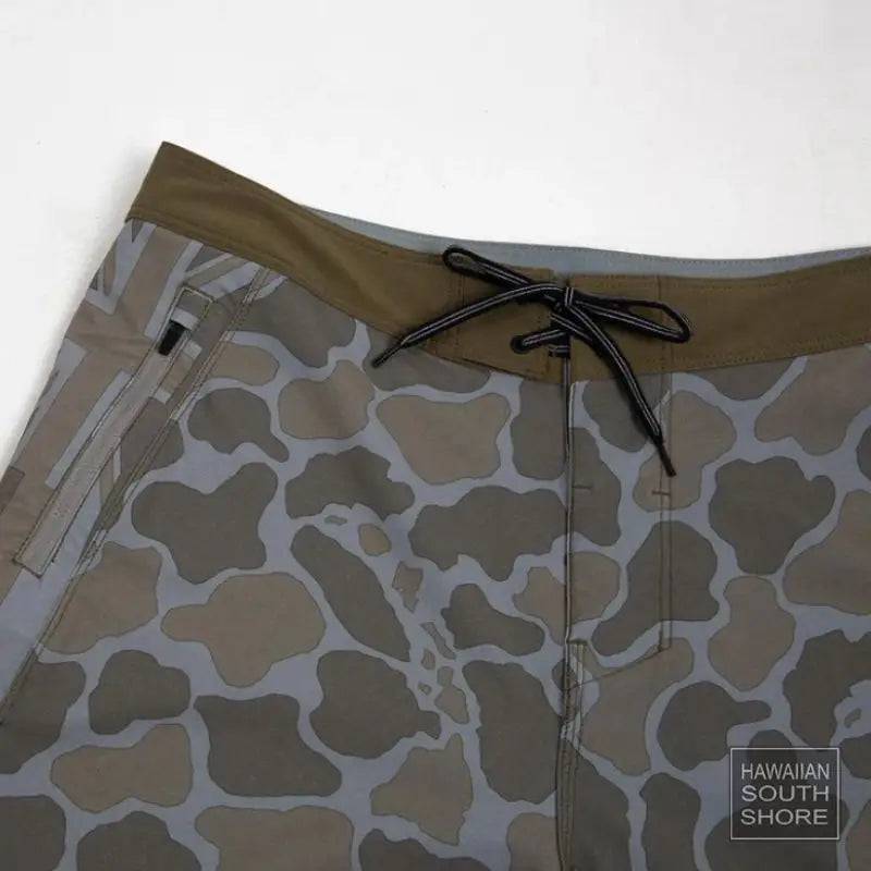 Florence Marine X Boardshorts F1 Pro Hawaii 24"-38"/Camo Burnt Olive - CLOTHING - [Surfboards Surf Shop and Clothing Boutique Honolulu]