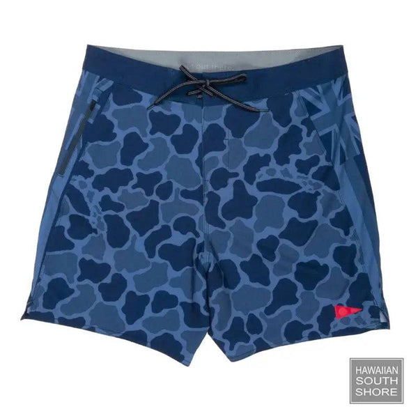 Florence Marine X Boardshorts F1 Pro Hawaii 24&quot;-38&quot;/Camo Dark Navy - CLOTHING - [Surfboards Surf Shop and Clothing Boutique Honolulu]