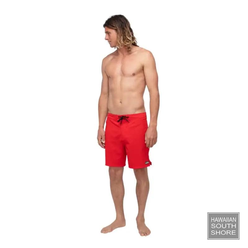 Florence Marine X Boardshorts Standard Issue 24"-38"/Racing Red - CLOTHING - [Surfboards Surf Shop and Clothing Boutique Honolulu]