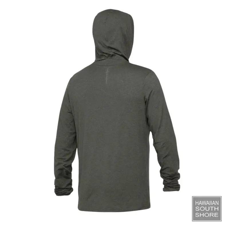 Florence Marine X Long Sleeve Hooded Shirt Sun Pro Adapt (Small -XXLarge) Heather Thyme -  - [Surfboards Surf Shop and Clothing Boutique Honolulu]