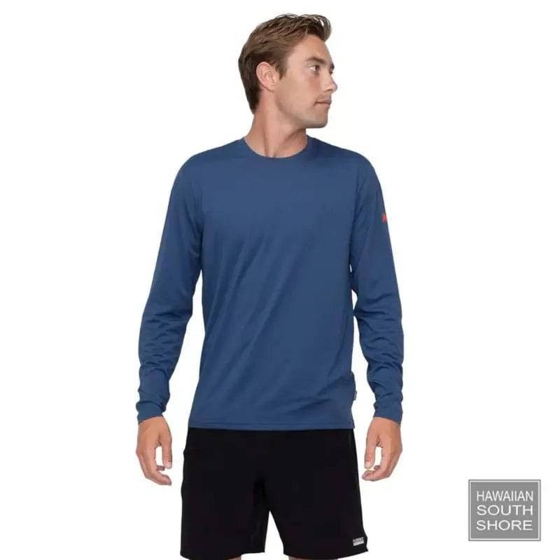 Florence Marine X Rashguard Airtex UPF Long Sleeve Small-XLarge Dark Navy -  - [Surfboards Surf Shop and Clothing Boutique Honolulu]