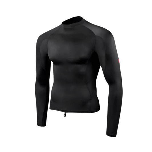 Florence Marine X Rashguard Longsleeve XSmall-XXLarge Black - CLOTHING - [Surfboards Surf Shop and Clothing Boutique Honolulu]